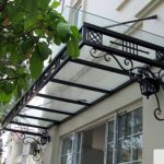 Mái vòm mái hiên sắt nghệ thuật