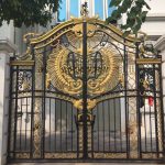 Cửa cổng sắt mỹ thuật