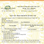 Quảng cáo thực phẩm chức năng, hồ sơ-thủ tục giấy phép